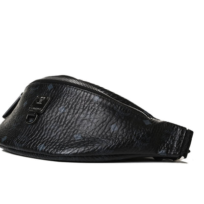 MCM Visetos Small Stark Belt Bag Black 5 of 11