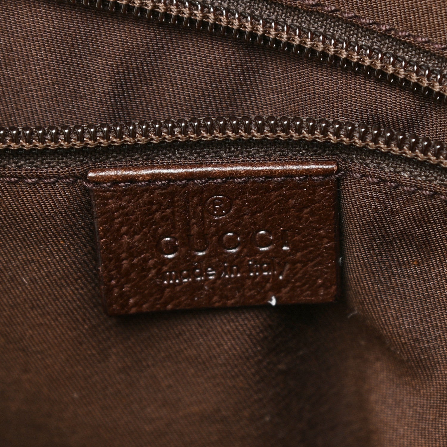 Gucci Monogram Large Tote Dark Brown 5 of 17