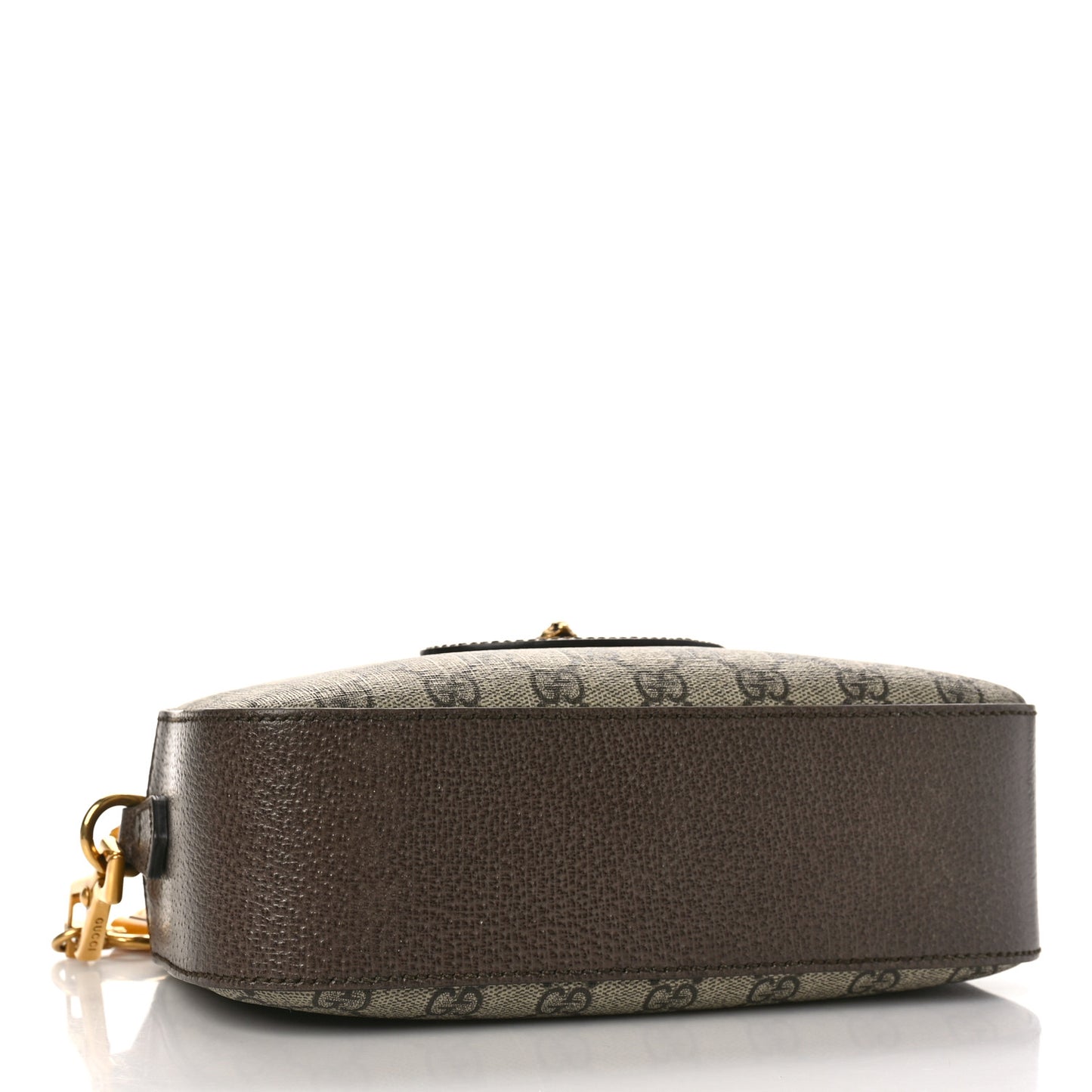 GG Supreme Monogram Web Neo Vintage Shoulder Bag Beige New Acero Crop
