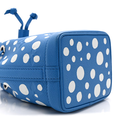 Louis Vuitton LV X YK Empreinte Nano Noe MM Blue White 8 of 9