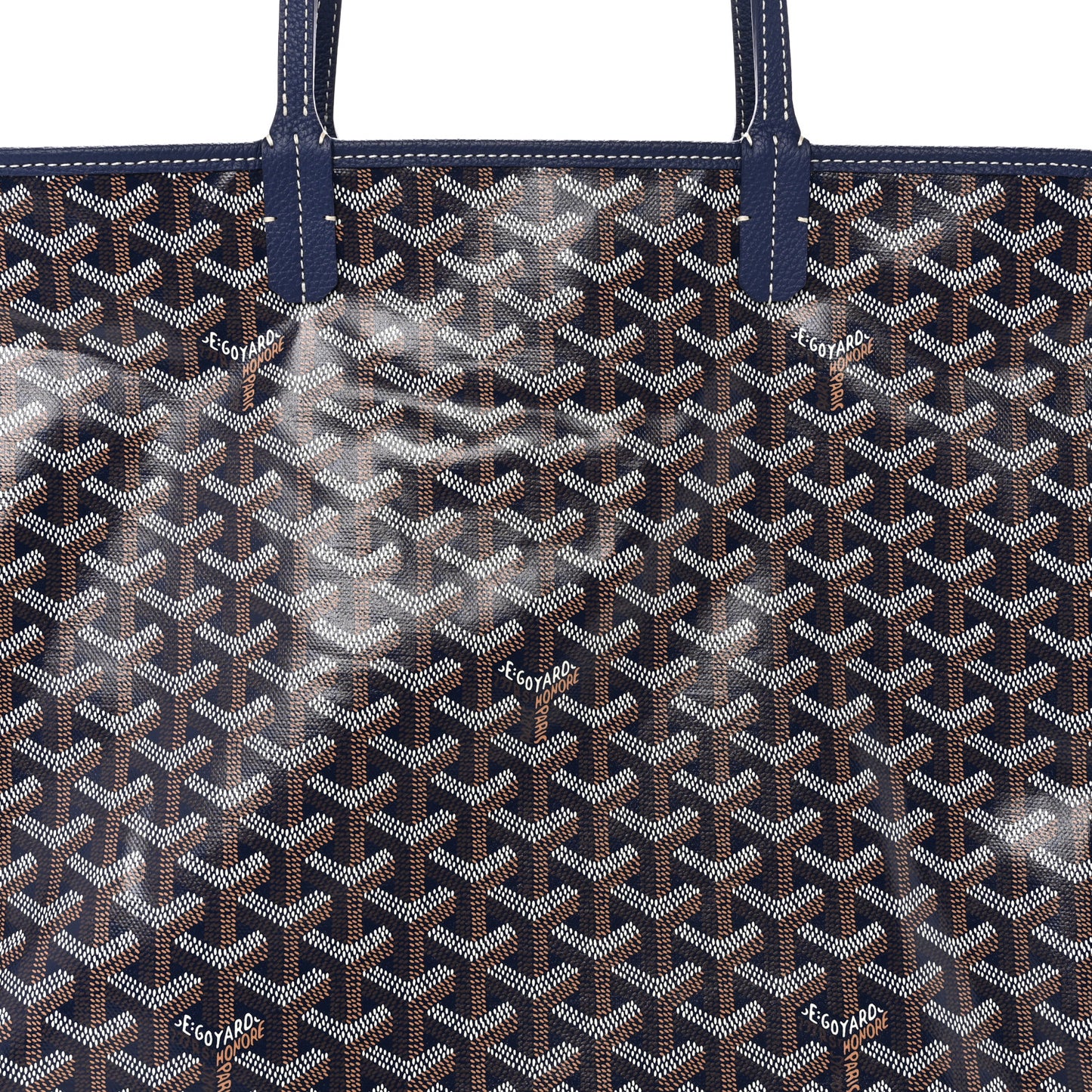Goyardine Sac Hardy Pet Carrier PM Navy