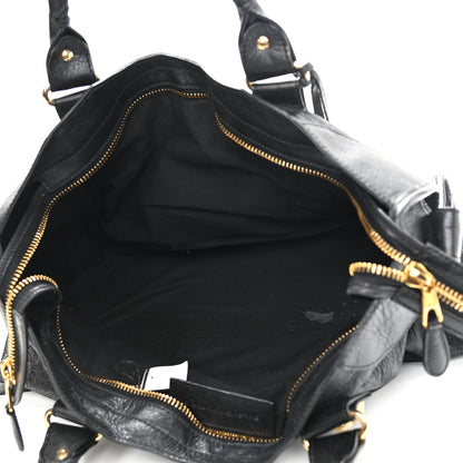 Balenciaga Agneau Giant 21 Gold Hardware Part Time Black 6 of 13