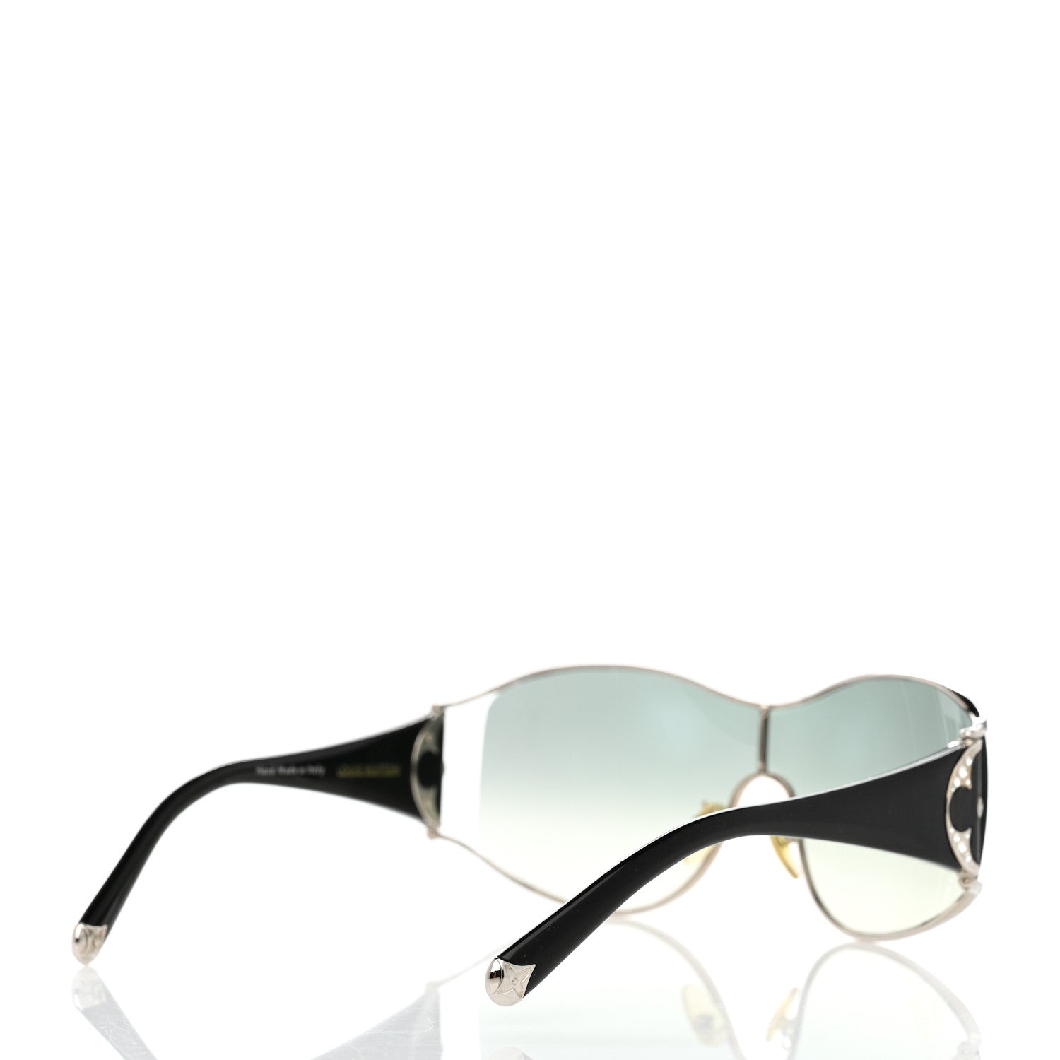 Louis Vuitton Jasmine Shield Sunglasses Z03050U Black Silver 4 of 7