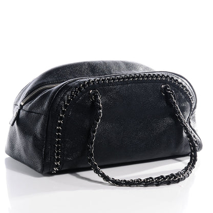 Chanel Luxe Ligne Medium Bowler Tote Black 3 of 7