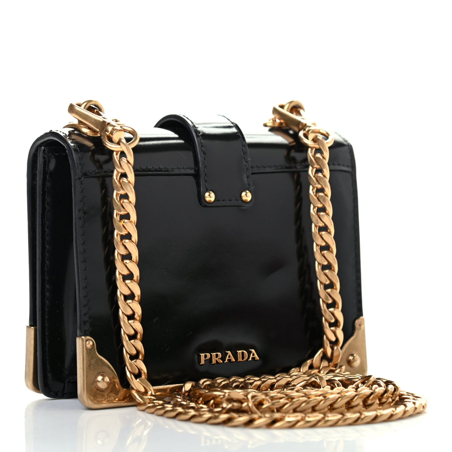 Spazzolato Micro Cahier Bag Black