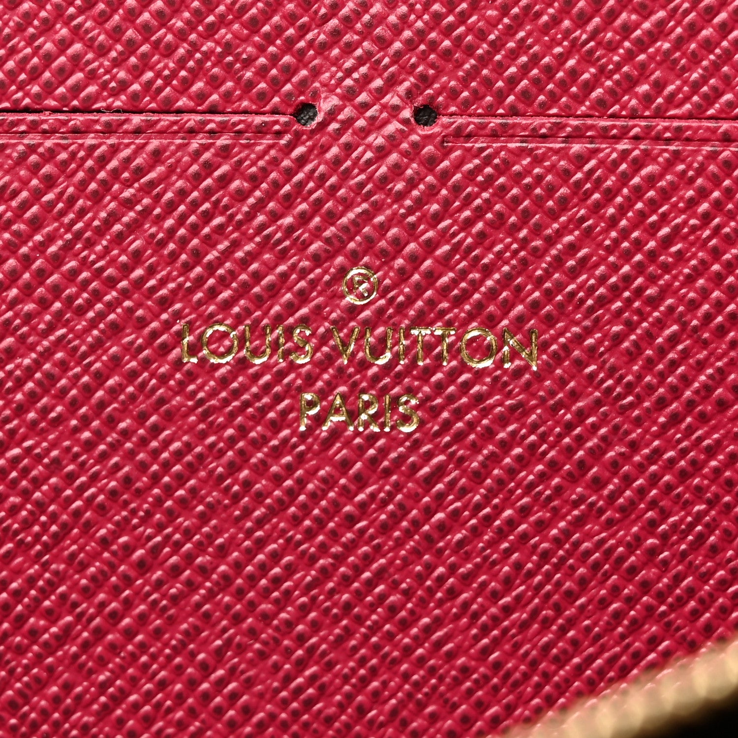 Louis Vuitton LOUIS VUITTON Monogram Clemence Wallet Fuchsia 6 of 9