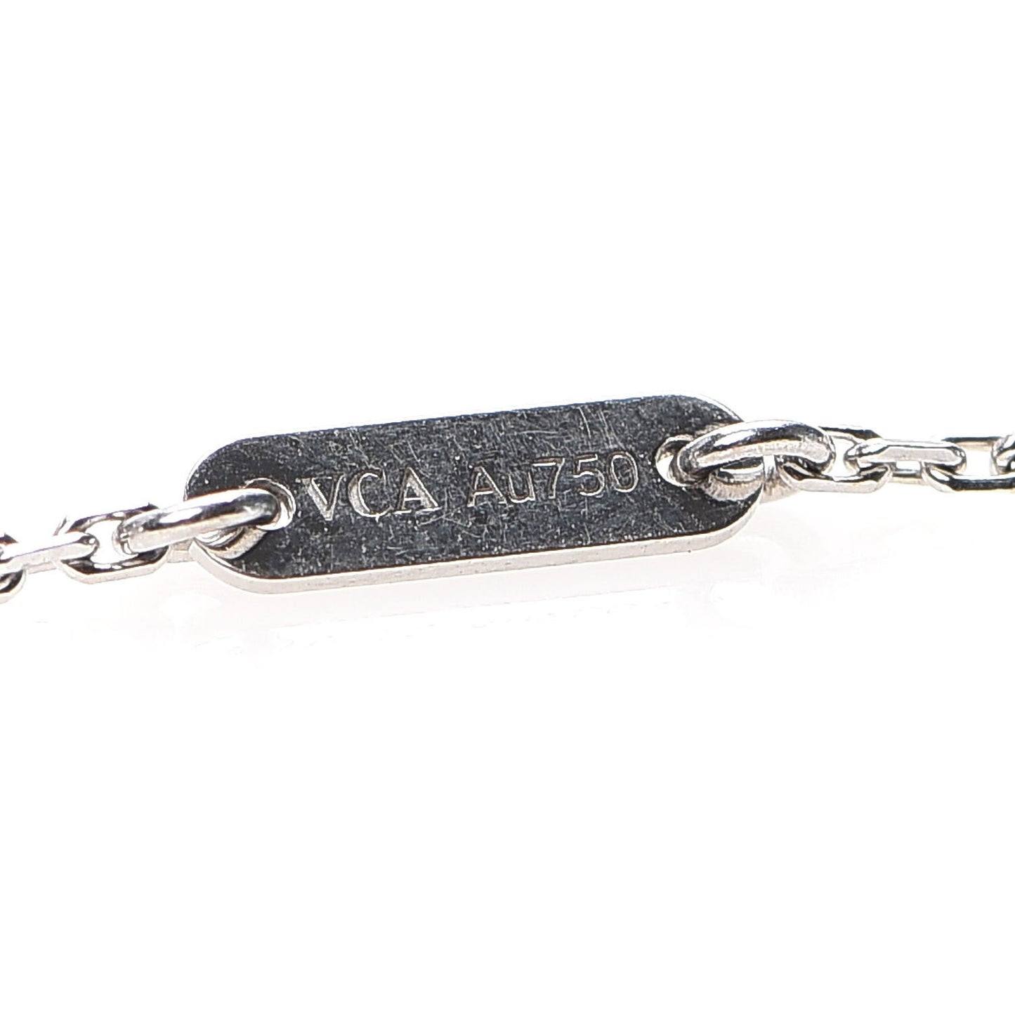 18K White Gold Turquoise Sweet Alhambra Butterfly Bracelet
