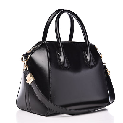 Givenchy Shiny Lord Calfskin Small Antigona Black 2 of 15