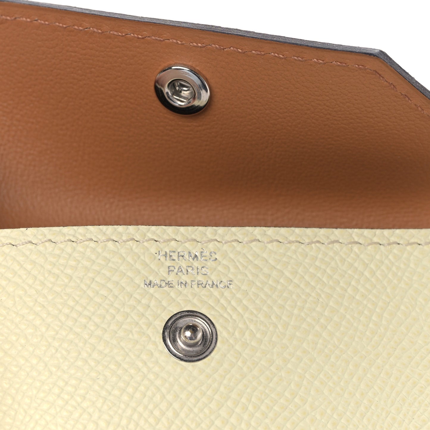 Epsom Kelly Pocket Belt Jaune Milton
