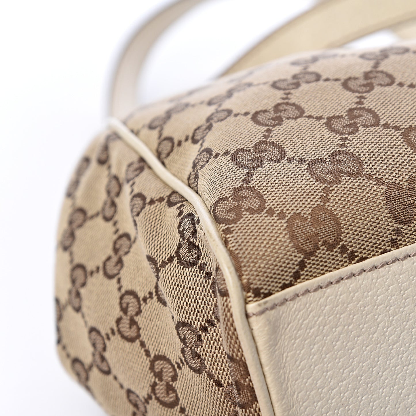 Monogram Medium Charmy Shoulder Bag Off White