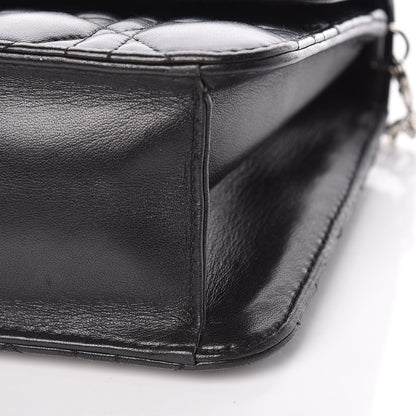Christian Dior Lambskin Cannage Miss Dior Promenade Pouch Black 12 of 14
