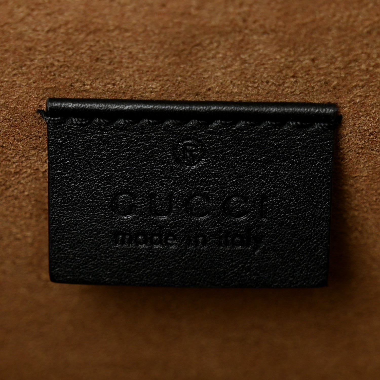 Gucci GG Supreme Monogram Small Padlock Bamboo Shoulder Bag Beige Black Cuir 6 of 11