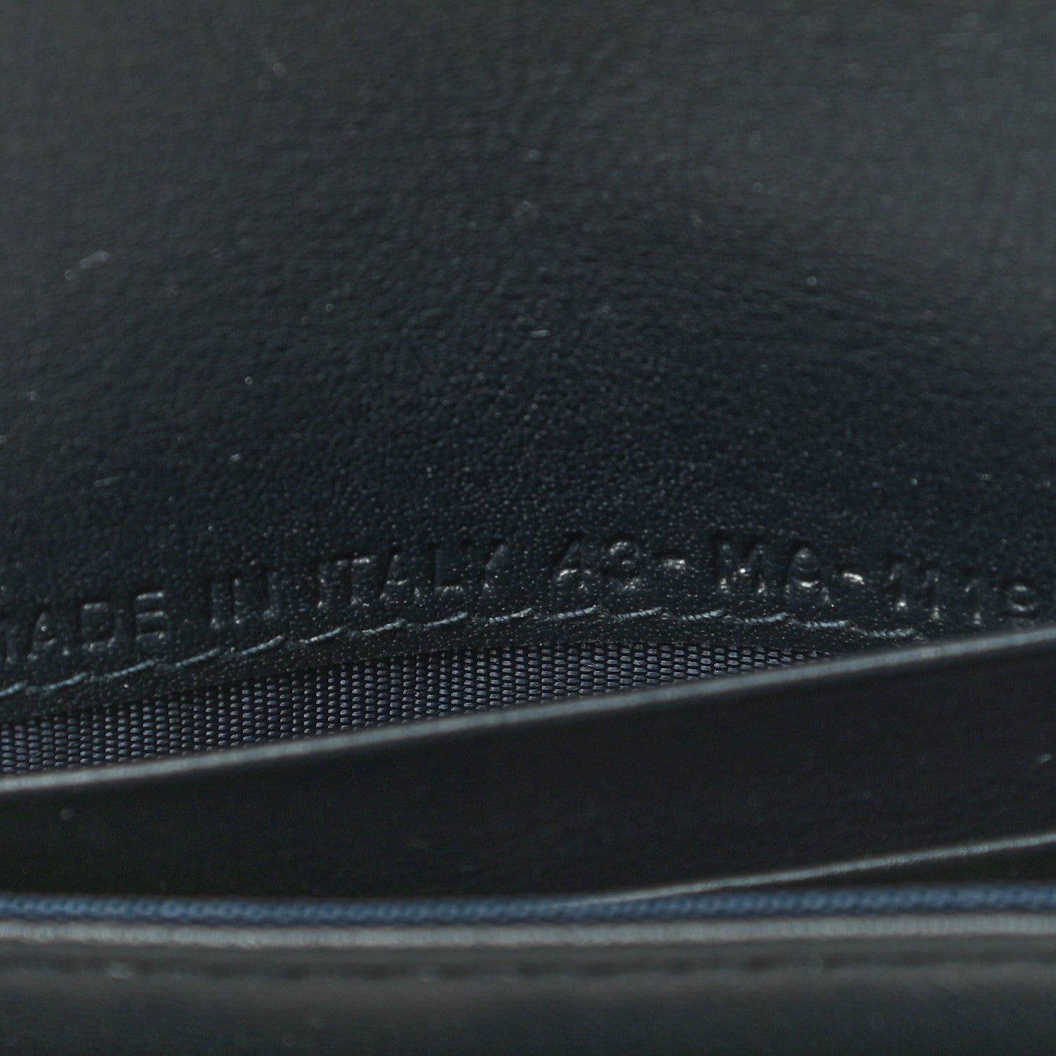 Christian Dior Oblique Saddle Card Holder Blue 7 of 12