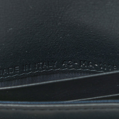 Christian Dior Oblique Saddle Card Holder Blue 7 of 12