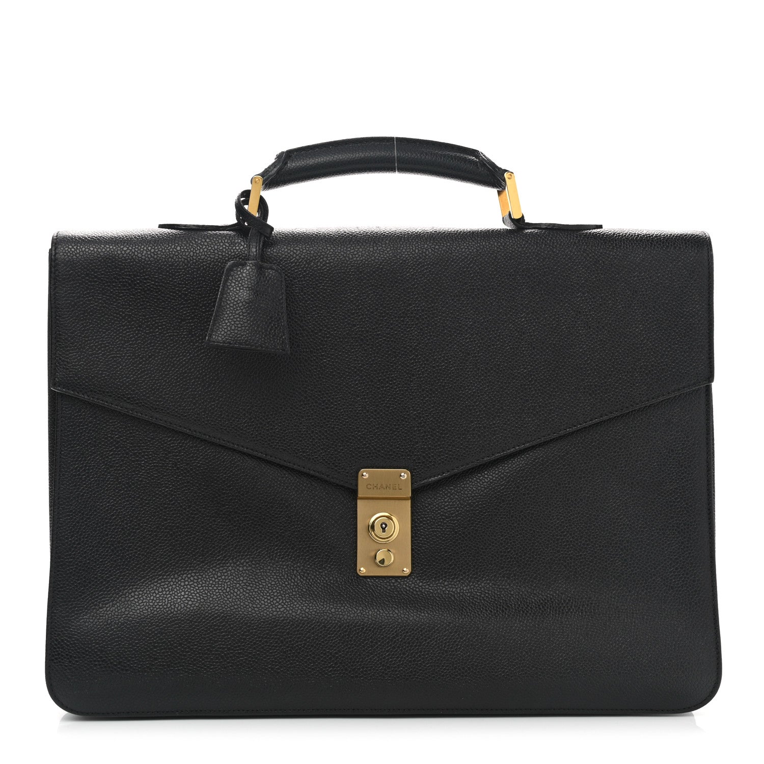 Computer Backpack Chanel Chanel Caviar Briefcase Laptop Bag Black 1122247 – FASHIONPHILE