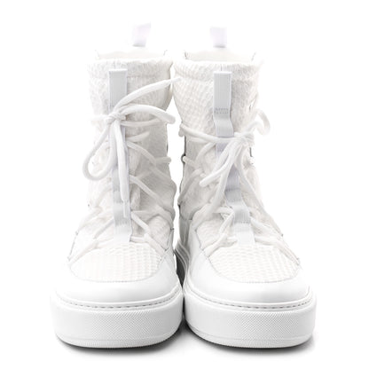 Christian Dior Resille Calfskin Womens Dior Solar Ankle Boots 41 White 2 of 9