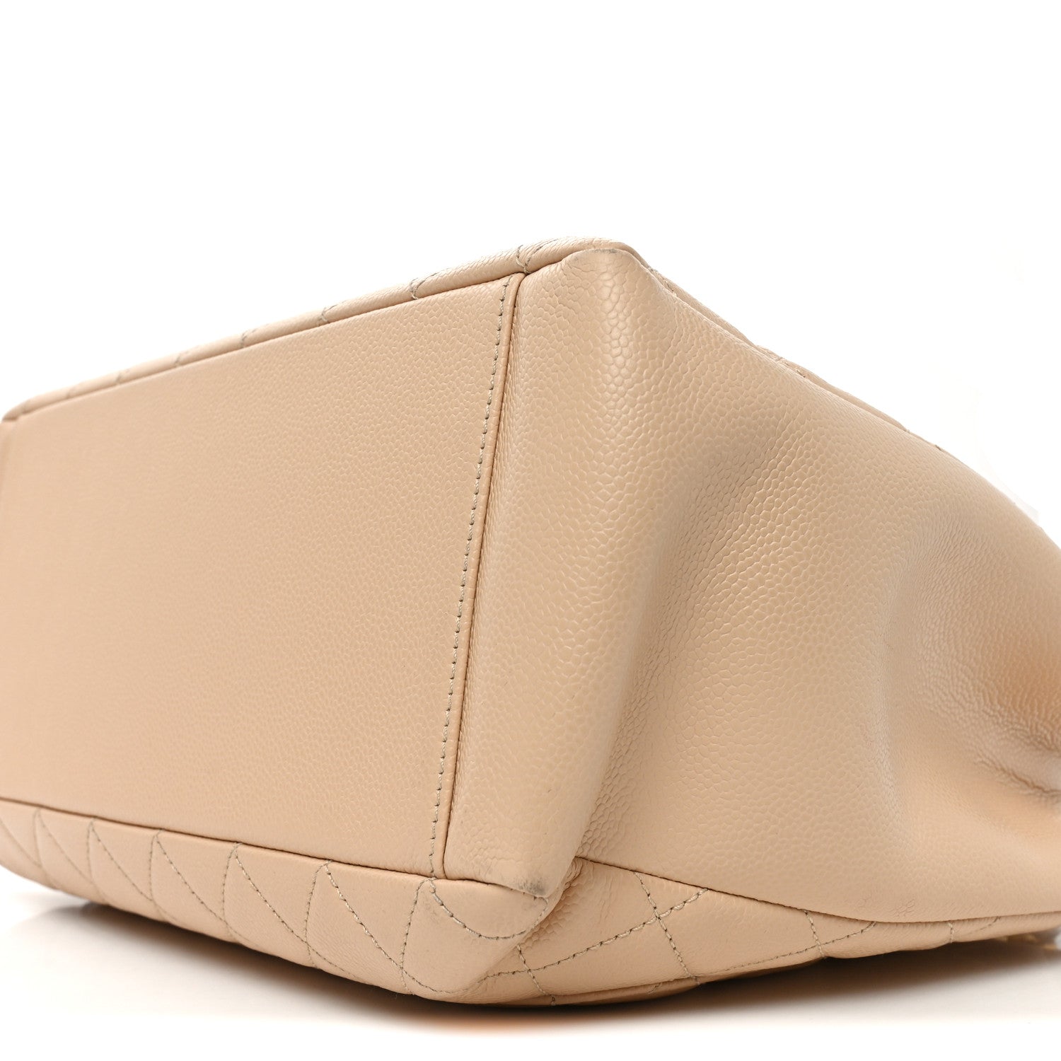 Chanel Caviar Quilted Grand Shopping Tote GST Beige Clair 10 of 12