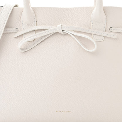 Mansur Gavriel Tumbled Calfskin Sun Bag White 7 of 10