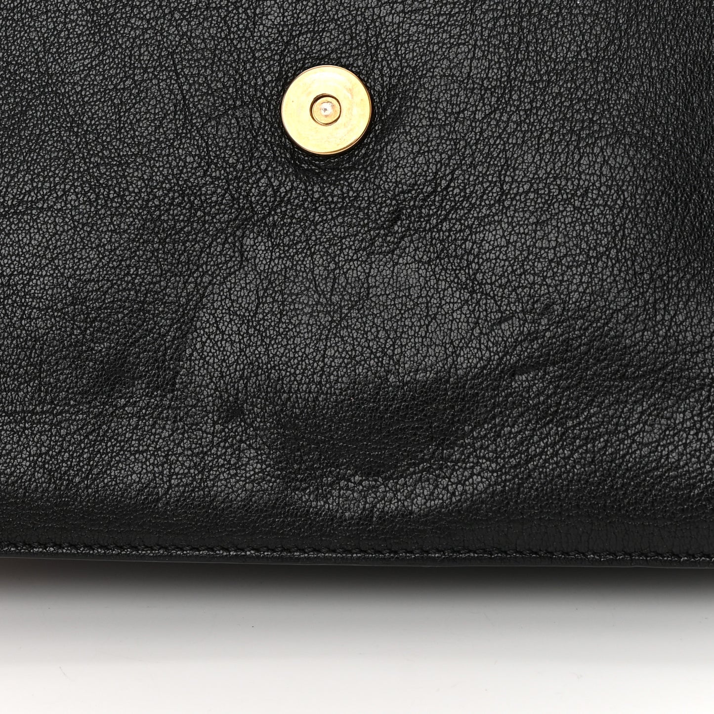 Goatskin Small Faye Shoulder Bag Black