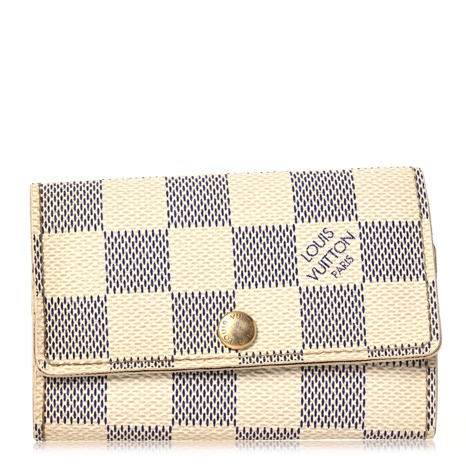 Louis Vuitton Damier Azur Multicles 6 Key Holder 1 of 11