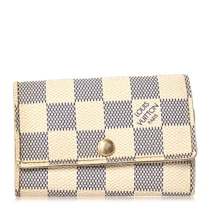 Louis Vuitton Damier Azur Multicles 6 Key Holder 1 of 11