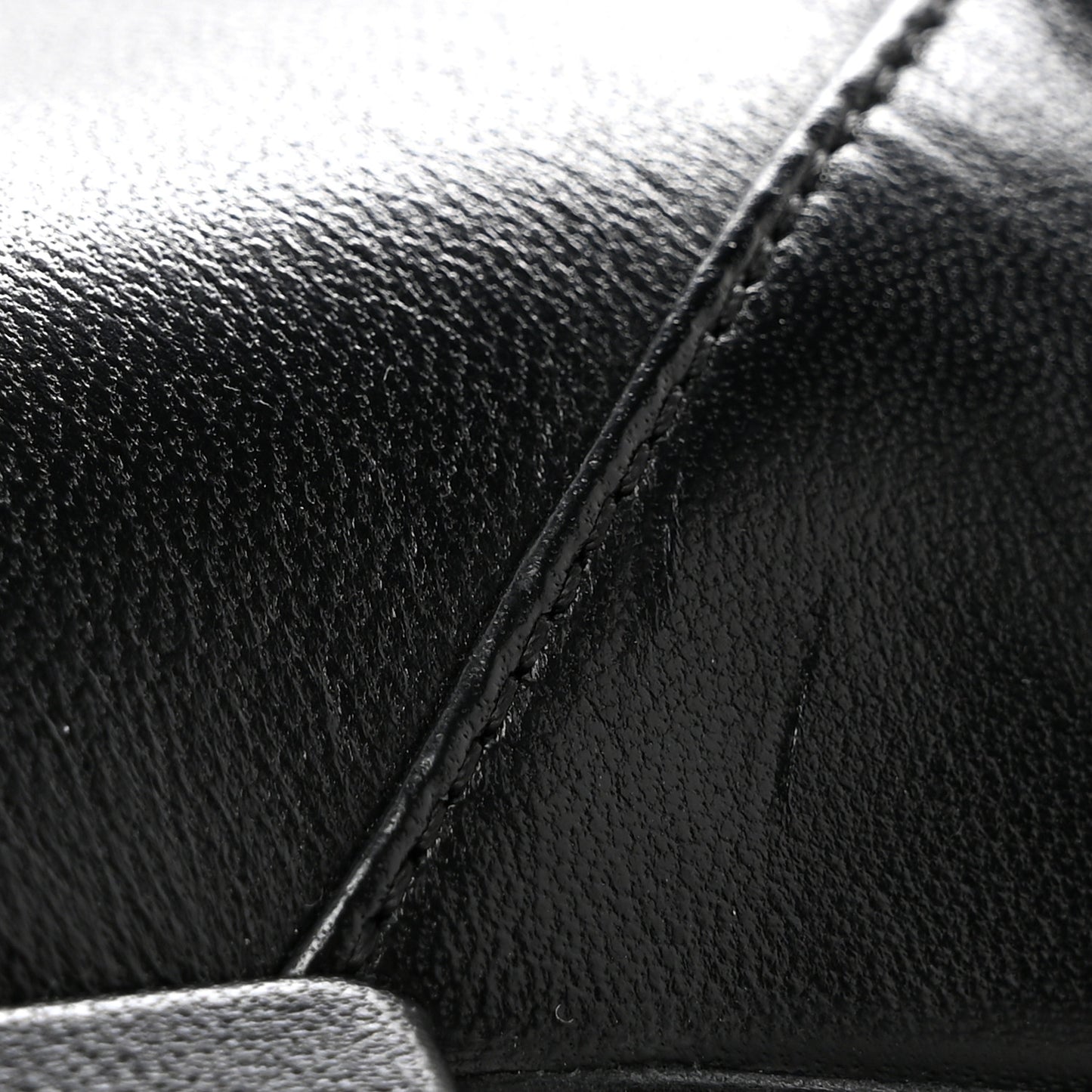 Smooth Lambskin Lace Up Shoes 39.5 Black