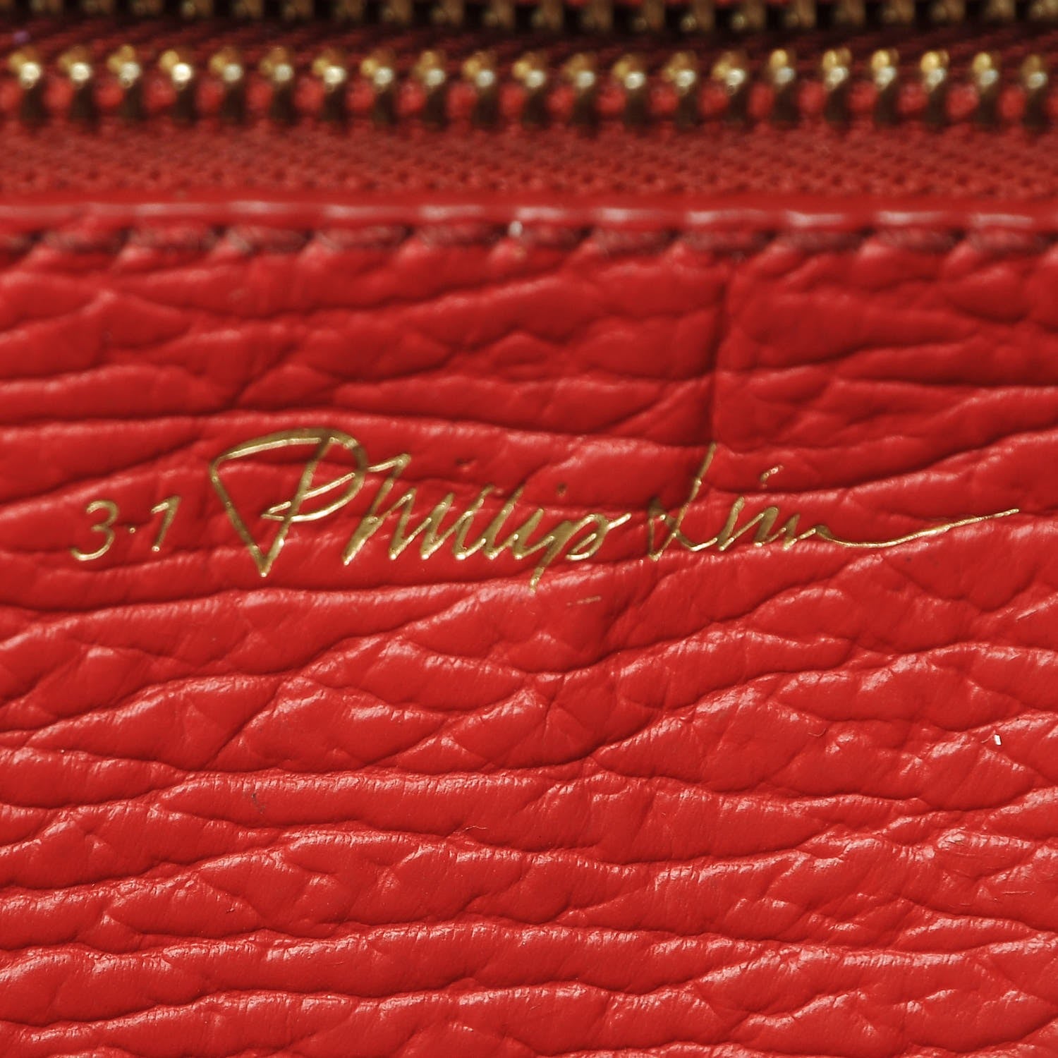 3.1 Phillip Lim 3.1 Textured Calfskin Mini Pashli Satchel Red 6 of 14