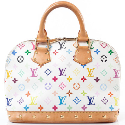 Louis Vuitton Monogram Multicolor Alma White 1 of 8