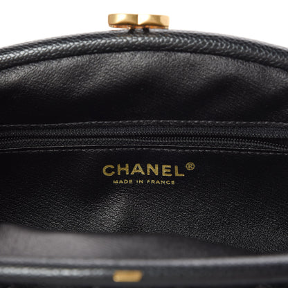 Chanel Caviar Quilted Timeless Clutch Black 6 of 8