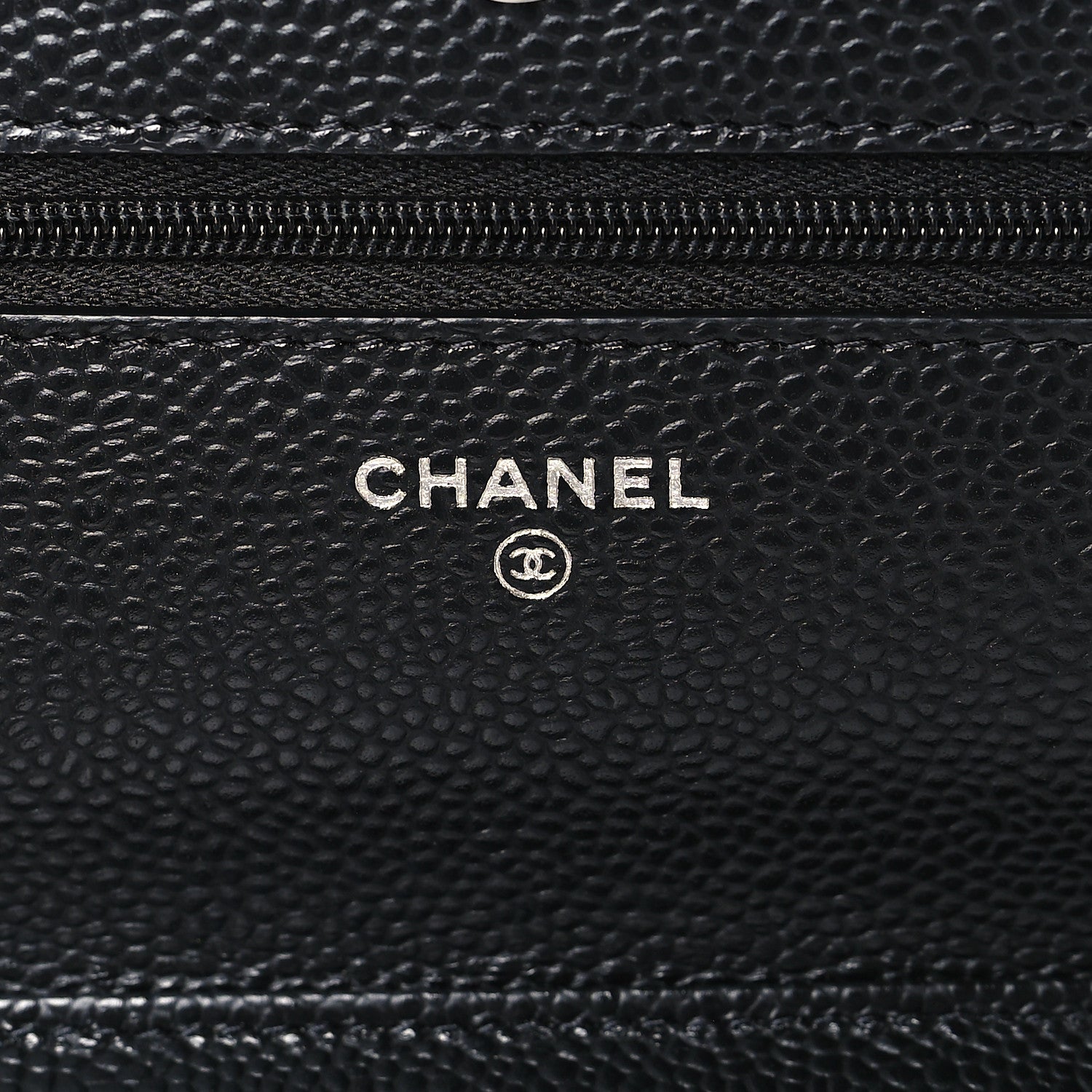Chanel Caviar Quilted Wallet on Chain WOC Black 6 of 10