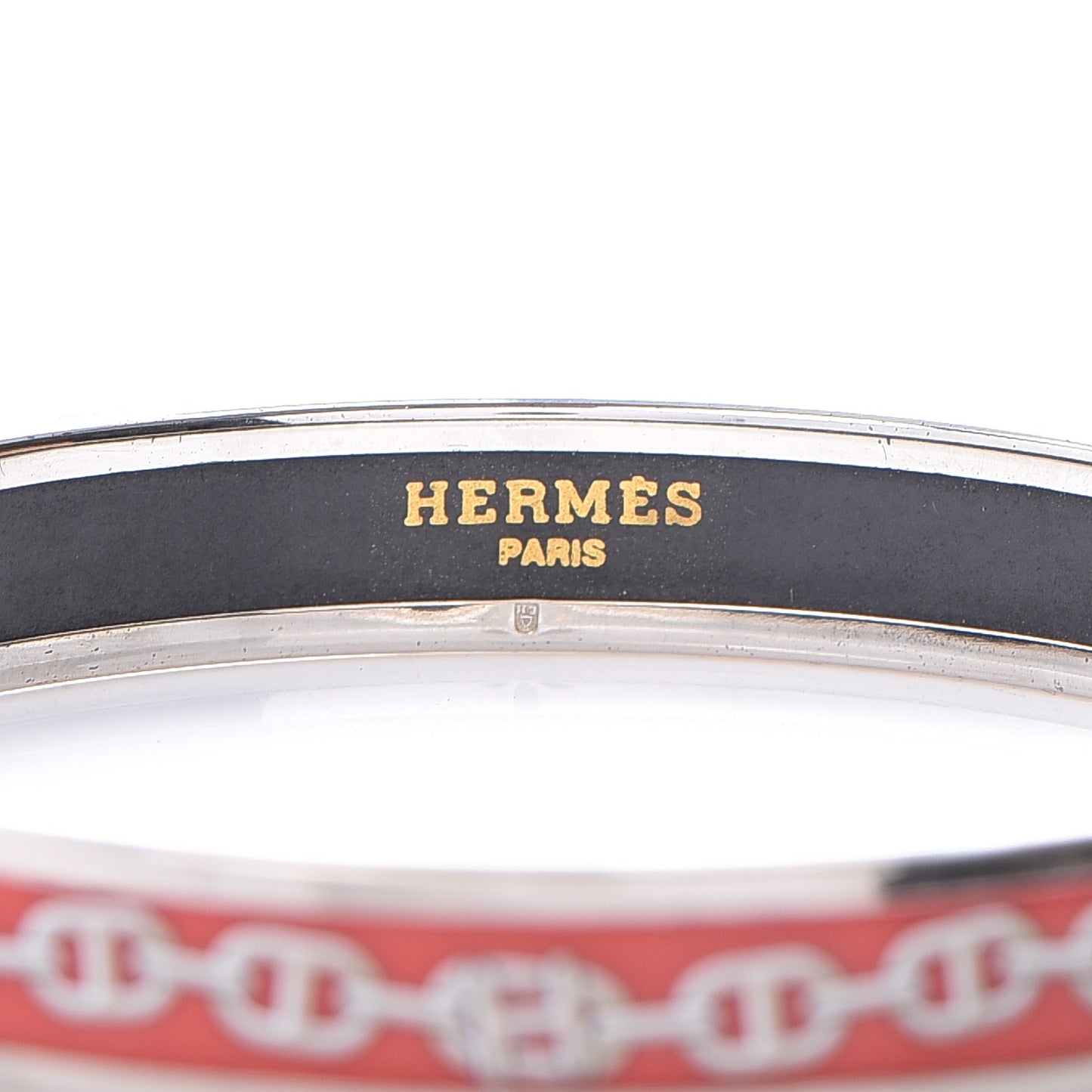 Enamel Printed Narrow Chaine d'Ancre Bracelet 65