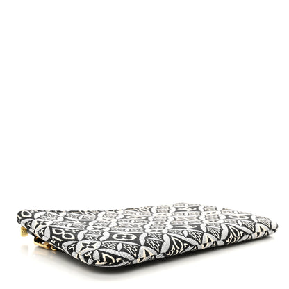 Louis Vuitton Jacquard Since 1854 Neverfull MM GM Pochette Grey 4 of 6