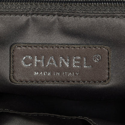 Chanel Calfskin Bubble Quilt Hobo Brown 6 of 7