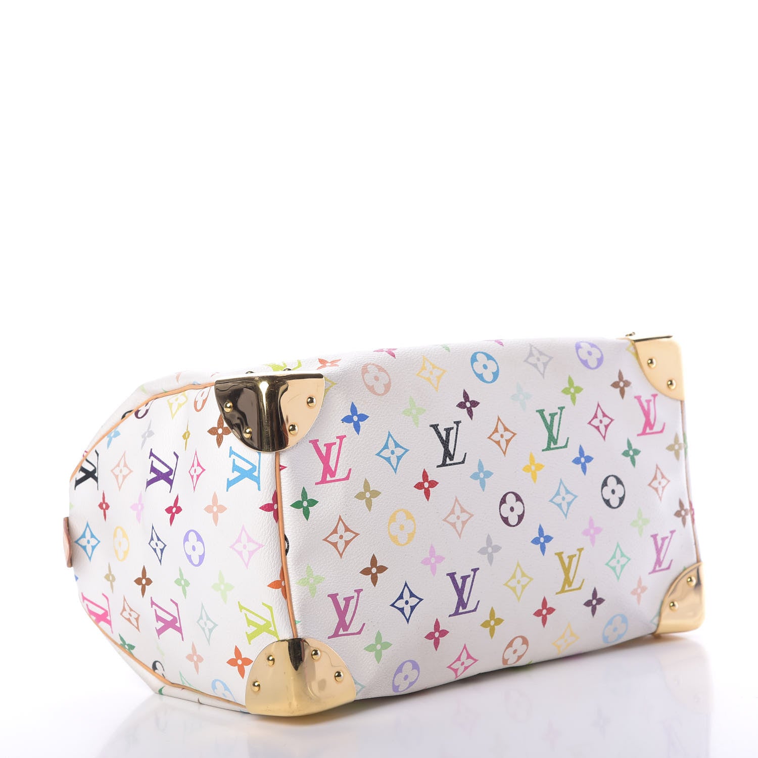 Louis Vuitton Monogram Multicolor Speedy 30 White 4 of 14