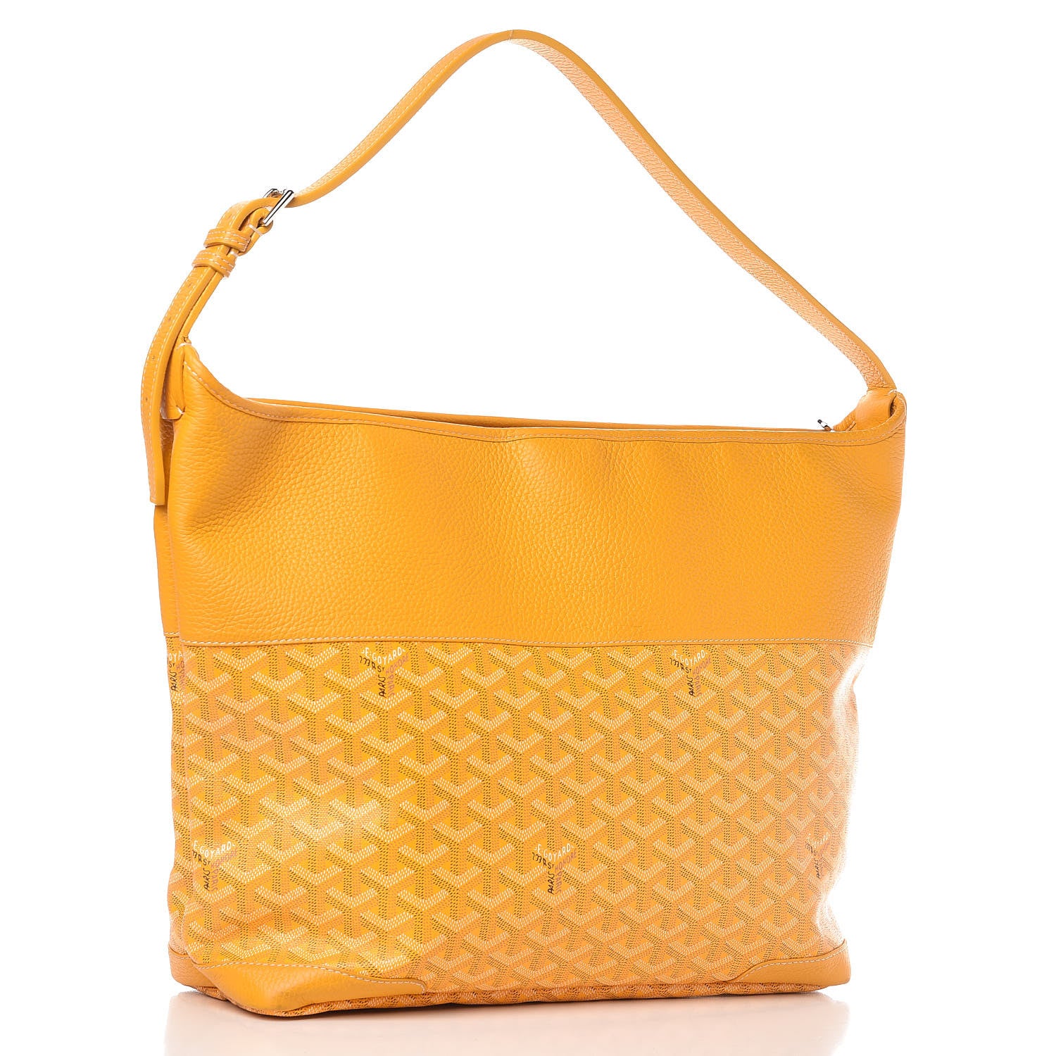 Goyard Goyardine Grenadines Hobo Yellow 3 of 13