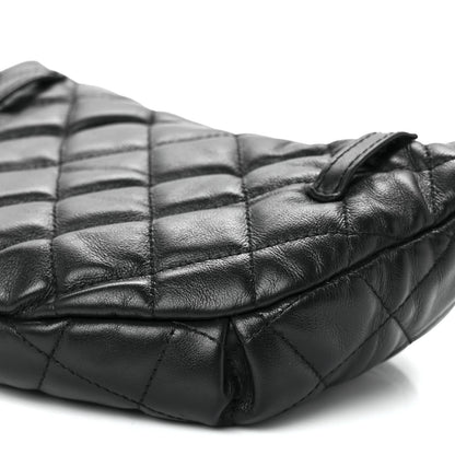 Chanel Calfskin Quilted Waist Belt Bag Black 10 of 11