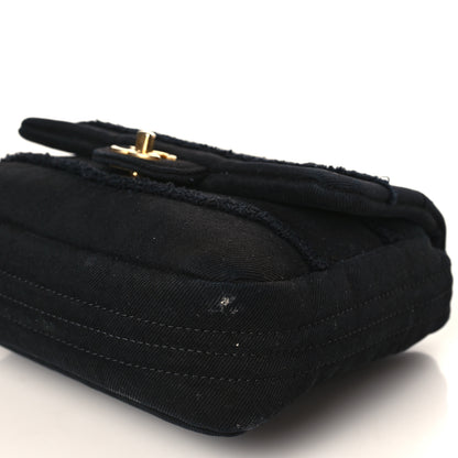 Chanel Denim Coco Flap Black 9 of 13