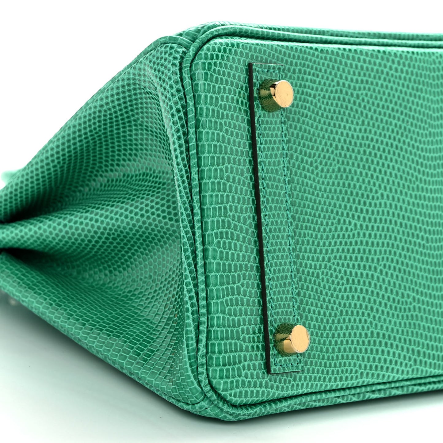 Lizard Birkin 25 Menthe