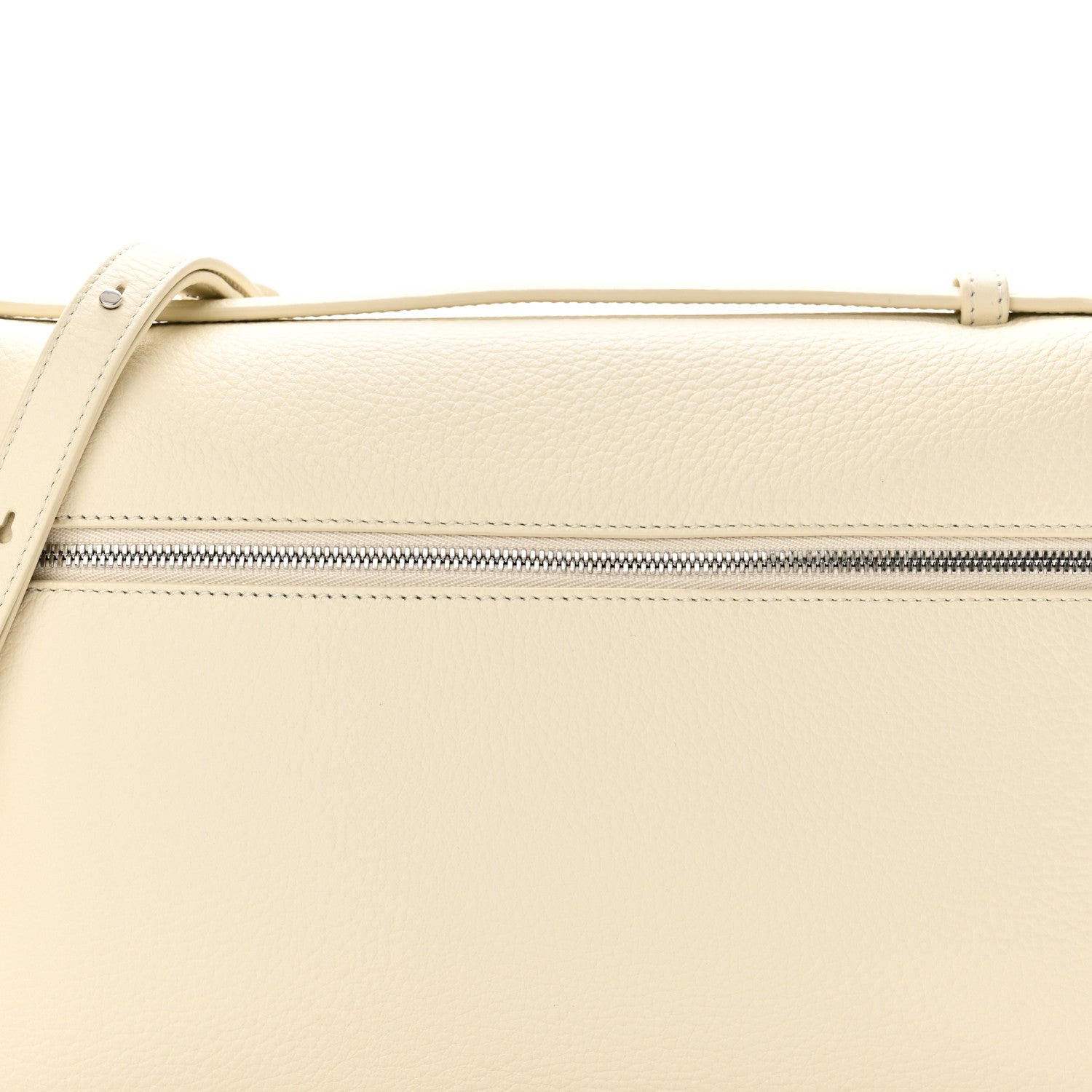 Loro Piana Grained Calfskin Extra Pocket L27 Whisper White 7 of 10