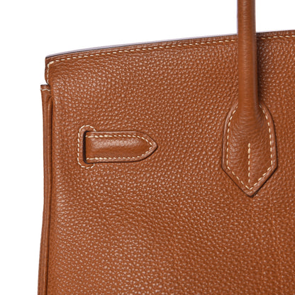 Hermes Togo Birkin 35 Gold 34 of 40