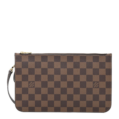 Louis Vuitton Damier Ebene Neverfull MM GM Pochette 1 of 9