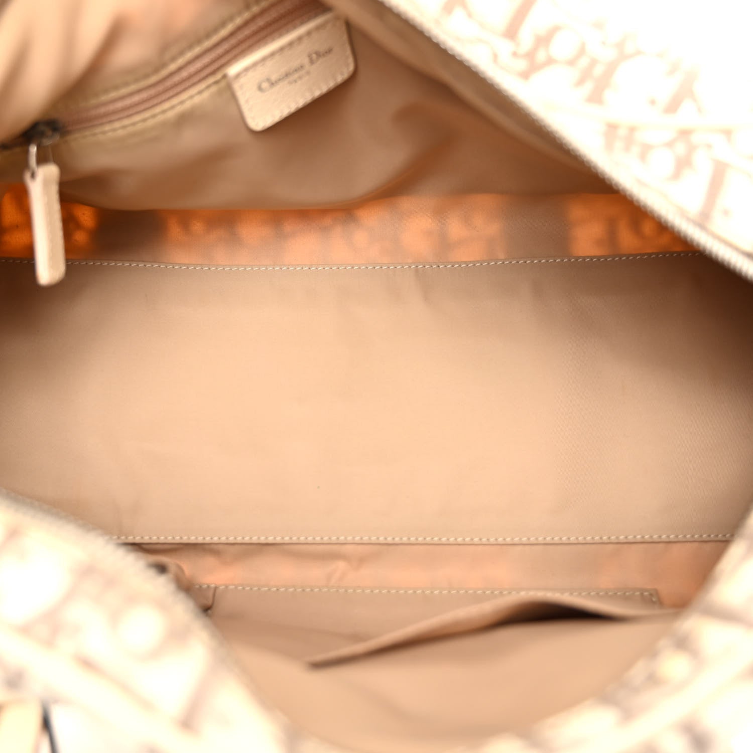 Christian Dior Monogram Vintage Flowers Bowler Beige 5 of 13
