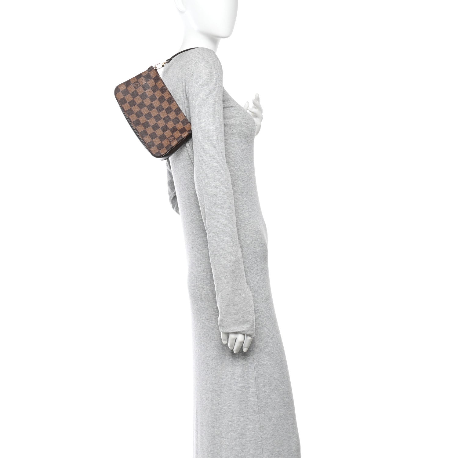 Louis Vuitton Damier Ebene Navona Pochette Accessories 2 of 10