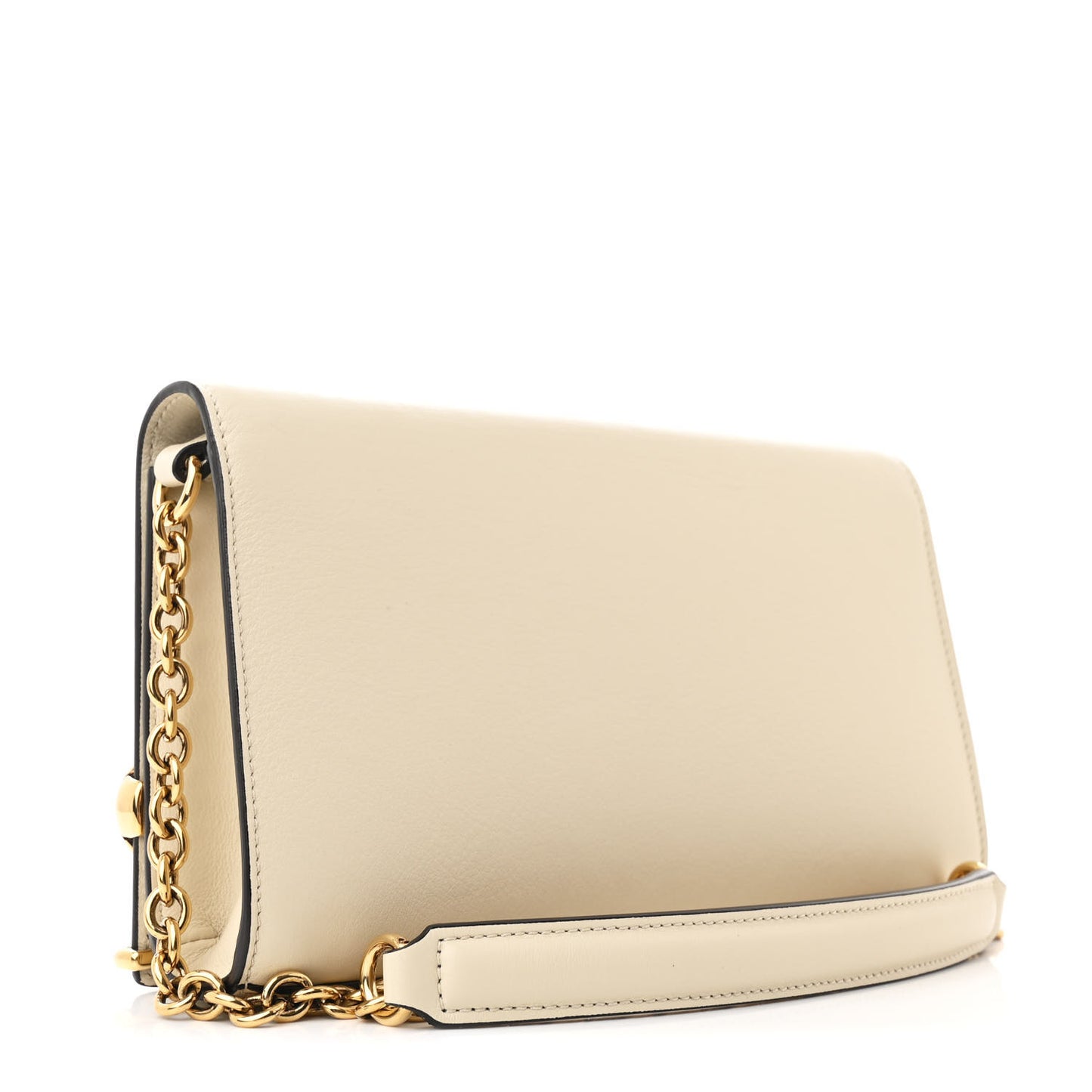 Calfskin Iconic Crossbody Bag Sweet Beige