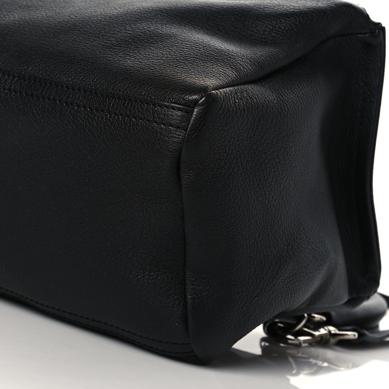 Givenchy Sugar Goatskin Rivet Embellished Large Pandora Black 10 of 10