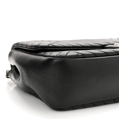 Chanel Lambskin Small CC Crossing Flap Black 9 of 11