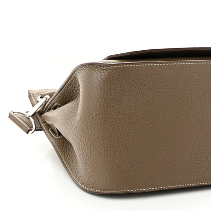 Hermes Taurillon Clemence Jypsiere 31 Etoupe 9 of 11