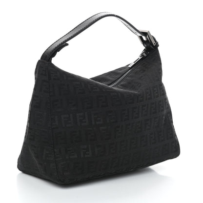 Fendi Zucchino Mini Pochette Black 2 of 8