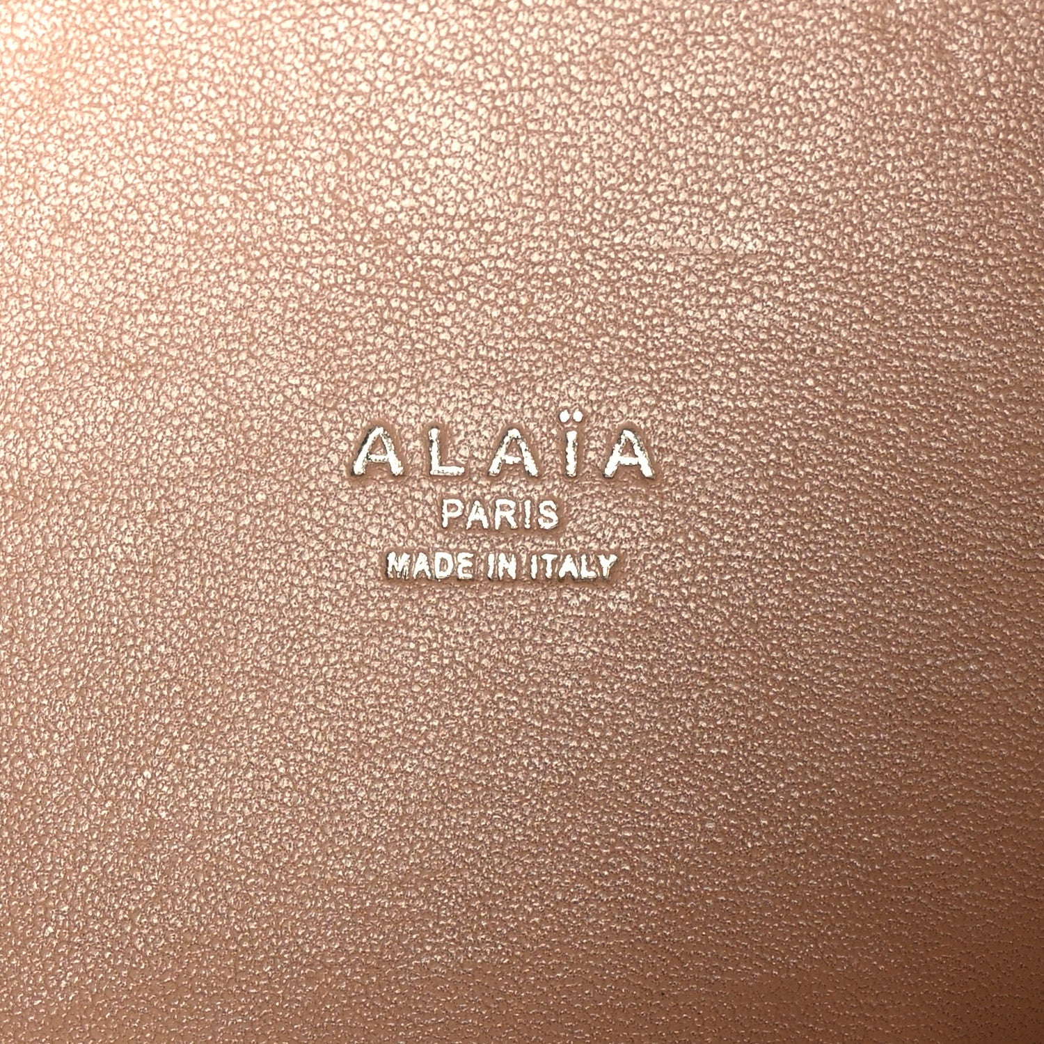 Alaia Calfskin Vienne Mina 20 Bag Citron 7 of 10