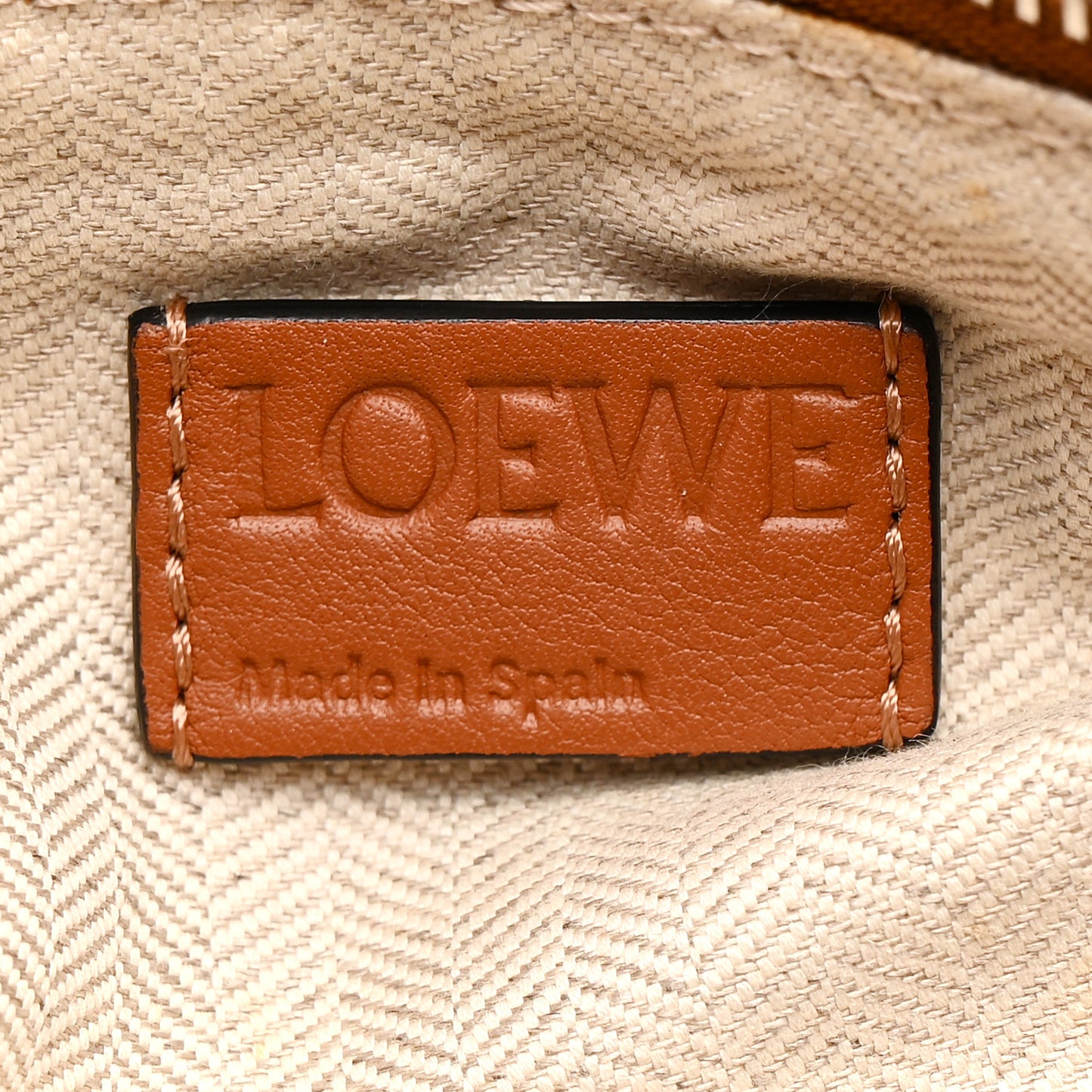 Calfskin Medium Puzzle Bag Tan